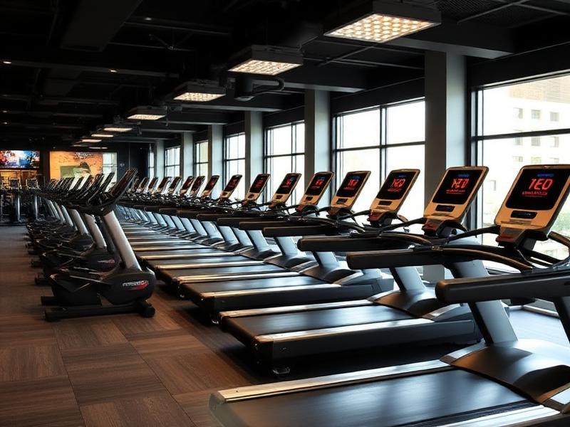 Gym interior